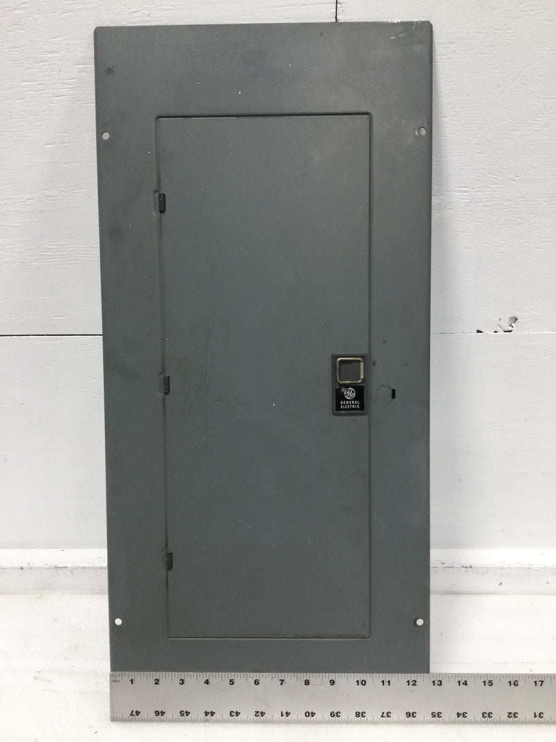 GE TM2020S/F 200 Amp 20 Space 120/240V Cover/Door Only w/Main 27 1/8" x 12 3/4"