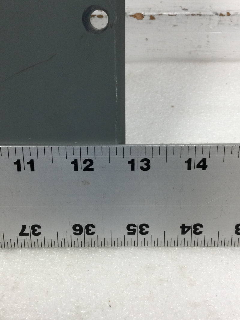 GE TM2020S/F 200 Amp 20 Space 120/240V Cover/Door Only w/Main 27 1/8" x 12 3/4"