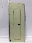 Siemens G4040MB1200 200A 40 Space 120/240V Cover Only w/Main 40 1/8" x 15 1/2"