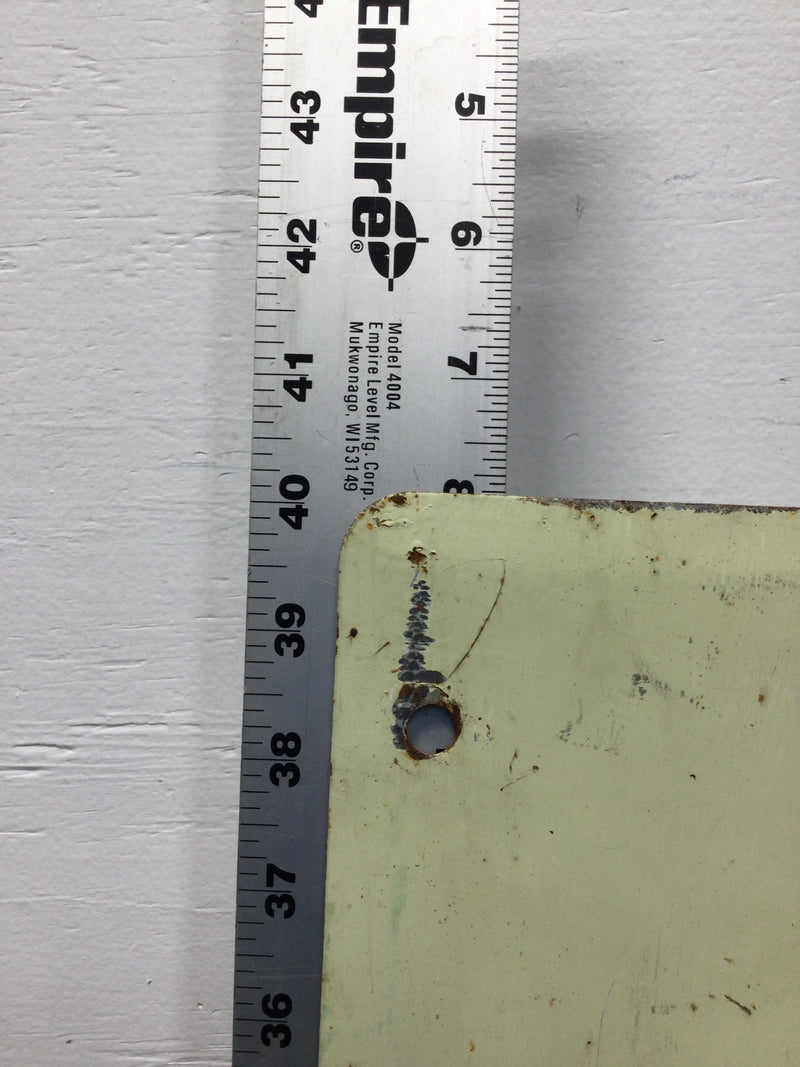 Siemens G4040MB1200 200A 40 Space 120/240V Cover Only w/Main 40 1/8" x 15 1/2"