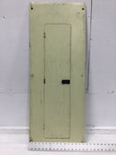 Siemens G4040MB1200 200A 40 Space 120/240V Cover Only w/Main 40 1/8" x 15 1/2"