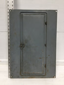 Square D QOC420L 125 Amp 20 Space 120/240V Cover/Door 20 7/8" x 14 1/4"