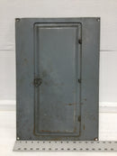 Square D QOC420L 125 Amp 20 Space 120/240V Cover/Door 20 7/8" x 14 1/4"