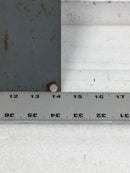 Square D QOC420L 125 Amp 20 Space 120/240V Cover/Door 20 7/8" x 14 1/4"