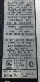 Cutler-Hammer CS2150 150 Amp 2-Pole 240V Circuit Breaker