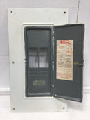 Square D QOC-20HW 150 Amp 20 Space 120/240V Cover/Door Only 27 3/8" x 15 1/2"