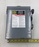 Square D DU322RB 60 Amp 3-Pole 240V Safety Switch