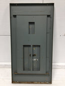 Bryant 8/16 Space 120/240V Panel Door Only w/Main 24 3/8" x 12 5/8"