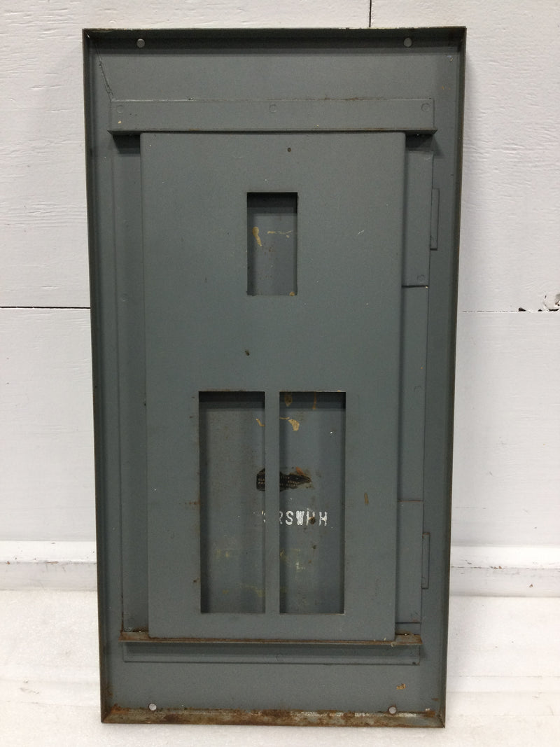 Bryant 8/16 Space 120/240V Panel Door Only w/Main 24 3/8" x 12 5/8"