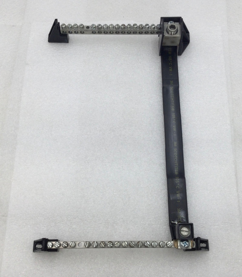 Challenger 20 Position Neutral Isolated Grounding Bar 8" x 13"