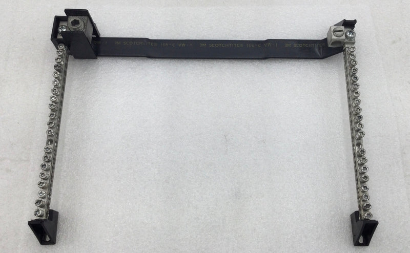 Challenger SL15 24 Position Neutral Isolated Grounding-Bar 9 1/4" x 13"