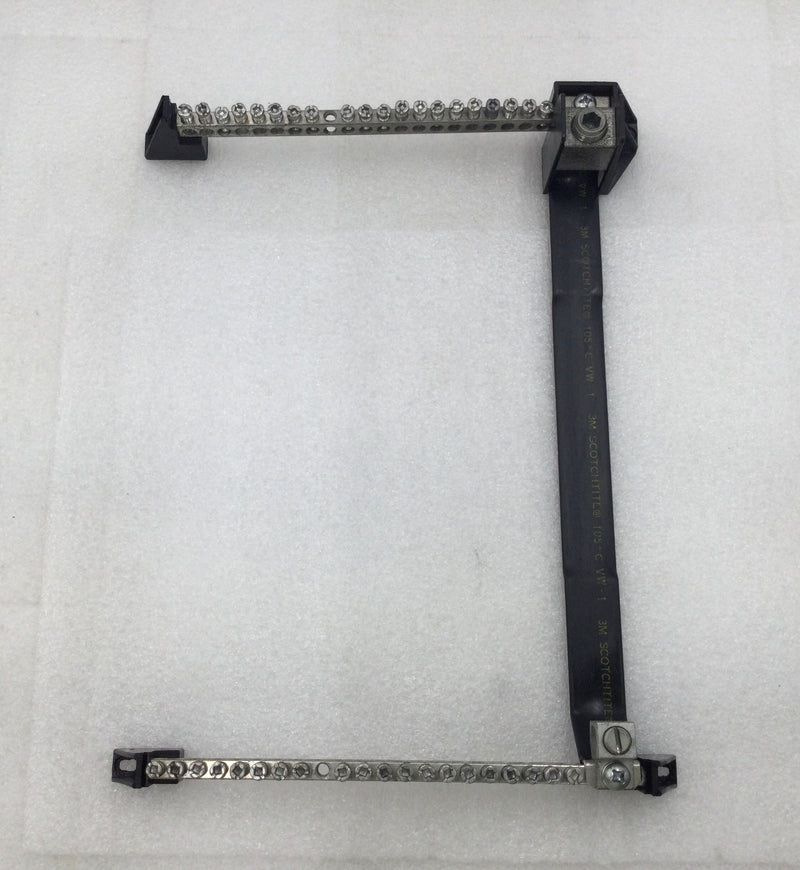 Challenger SL15 24 Position Neutral Isolated Grounding-Bar 9 1/4" x 13"