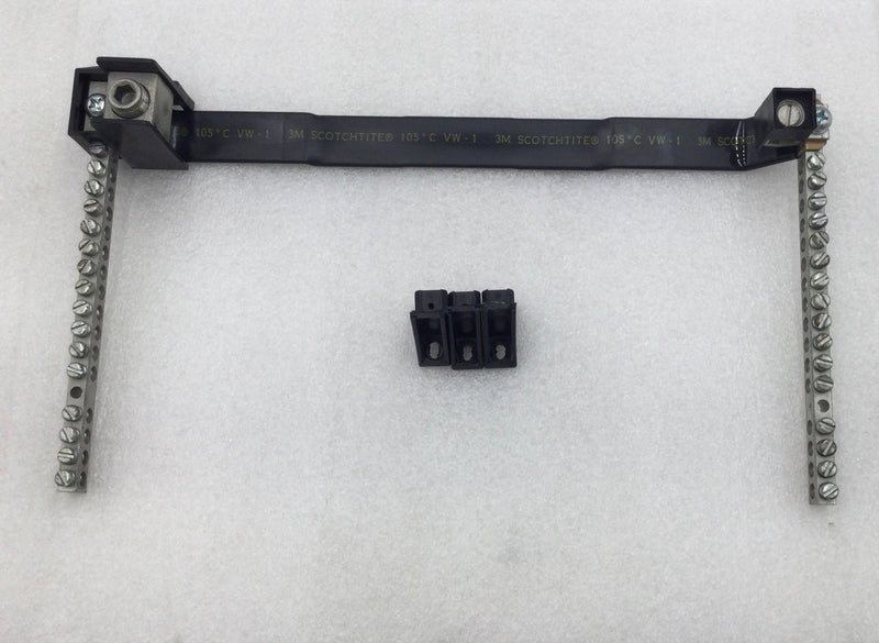 Challenger 20 Position Neutral Isolated Grounding Bar 8" x 13"