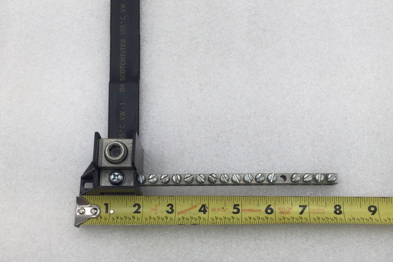 Challenger 20 Position Neutral Isolated Grounding Bar 8" x 13"