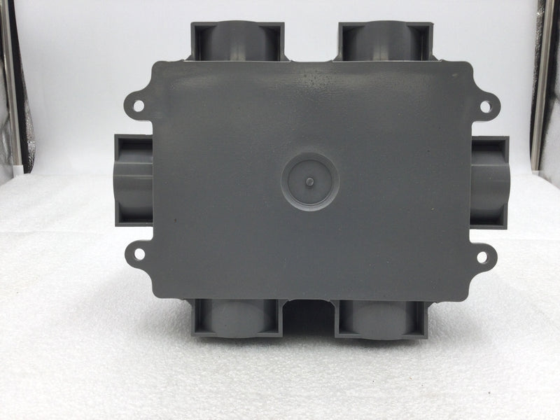 Hubbell Wiring Devices PFBRG2 2 Gang Rectangular Nonmetallic Floor Mounting Box 9" X 6"