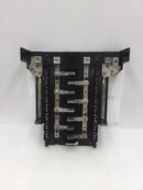 GE General Electric TLM1612K812 8 Space/16 Circuit 125 Amp 120/240 VAC 3 Wire Load Center Guts Only 10" X 11"