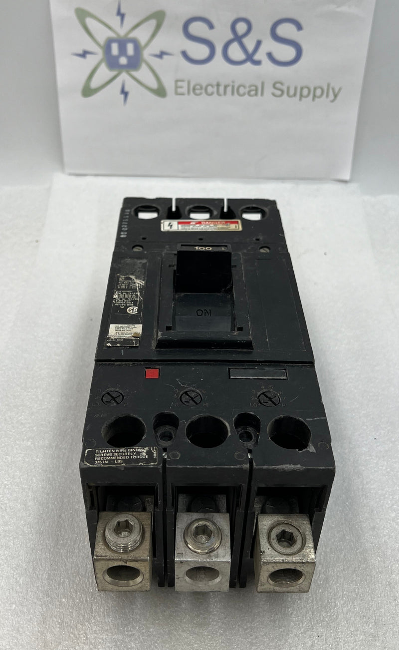 ITE FJ63B100 100 Amp 3 Pole 600V Type FJ6 Circuit Breaker