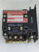 Square D 8903 SMO3 Lighting Contactor 30 Amp 277-480 VAC 3-Pole Series A