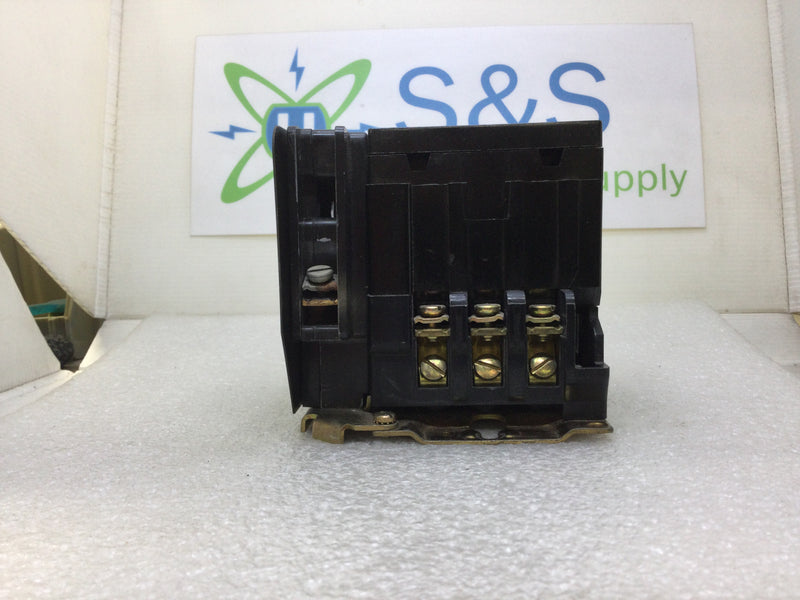 Square D 8903 SMO3 Lighting Contactor 30 Amp 277-480 VAC 3-Pole Series A