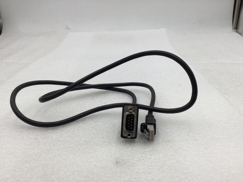 DD0K95TH510 3.5' Cat-5E Ethernet Patch Cable W/DB9F/ RJ45 Connectors - Lot of 10