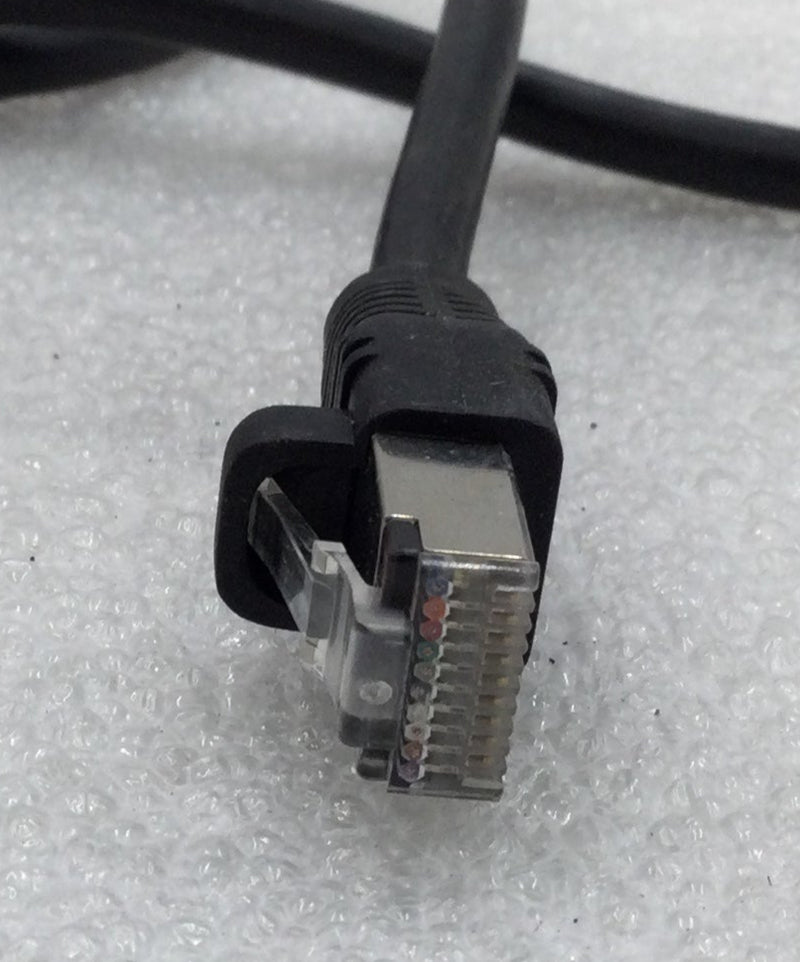 DD0K95TH510 3.5' Cat-5E Ethernet Patch Cable W/DB9F/ RJ45 Connectors - Lot of 10