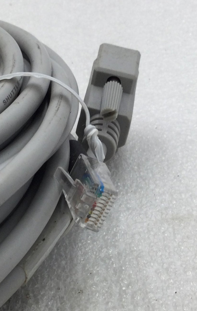 Panasonic 40' Shuttle-Z Cat-5E Ethernet Cable W/ DB9F To RJ45 Connectors