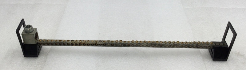 ITE 43 Position 4-14 AWG Neutral Grounding Bar 16 3/4" x 1 3/4"