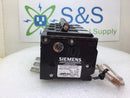 Siemens B310000S01 100 Amp 3 Pole 240V Breaker w/Shunt Trip