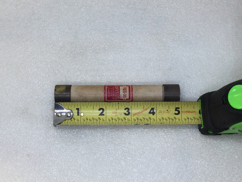 Bussman/Super Lag RES-30 30 Amp 600V or Less Renewable Class H Fuse