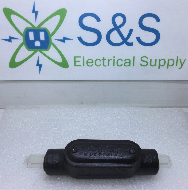 Appleton Electric O-Z Gedney C17 Form 7 Conduit Outlet Body 1/2"