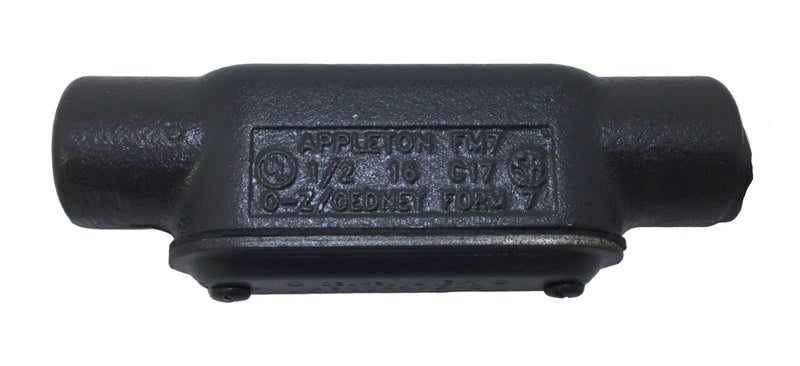 Appleton Electric O-Z Gedney C17 Form 7 Conduit Outlet Body 1/2"