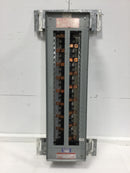 GE NLAB Style 5 100 Amp 120/208 volt 3 Phase 4 Wire Panelboard Guts Only (15" x 34 1/2")