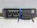 Square D QON16-30MW150-1 150 Amp 16 Space 120/240 VAC Guts Only 6" x 21"