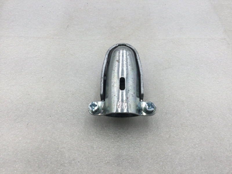 Bridgeport 807 1" Zinc Die Cast 90 Degree Flexible Conduit Connector - Lot of 14