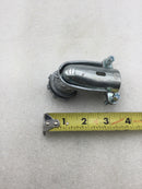 Bridgeport 807 1" Zinc Die Cast 90 Degree Flexible Conduit Connector - Lot of 14