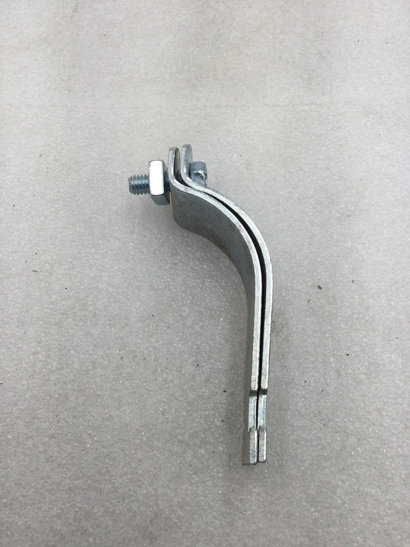 2-1/2" Unistrut Channel Galvanized Steel Pipe Clamp