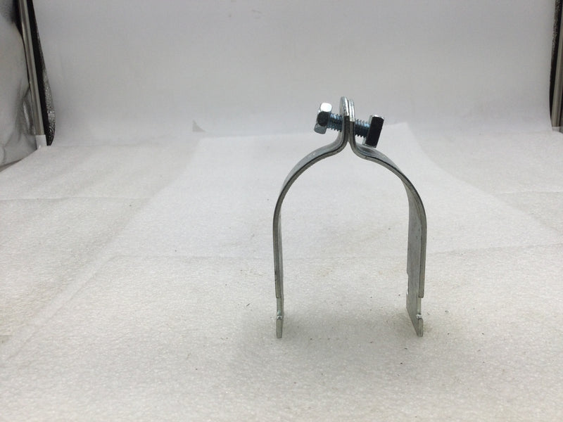 2-1/2" Unistrut Channel Galvanized Steel Pipe Clamp