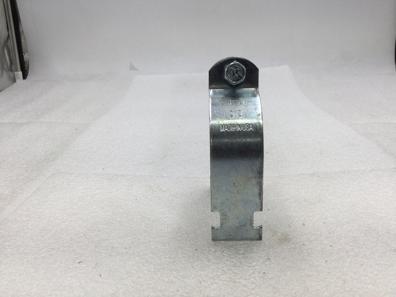 2-1/2" Unistrut Channel Galvanized Steel Pipe Clamp