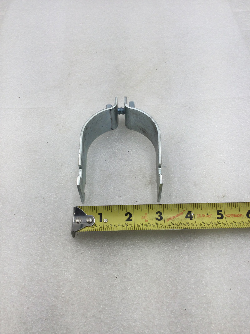 2-1/2" Unistrut Channel Galvanized Steel Pipe Clamp