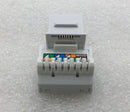 Allen Tel Products AT55-15 Enhanced Cat 5E Jack Module White