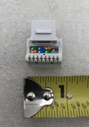 Allen Tel Products AT55-15 Enhanced Cat 5E Jack Module White