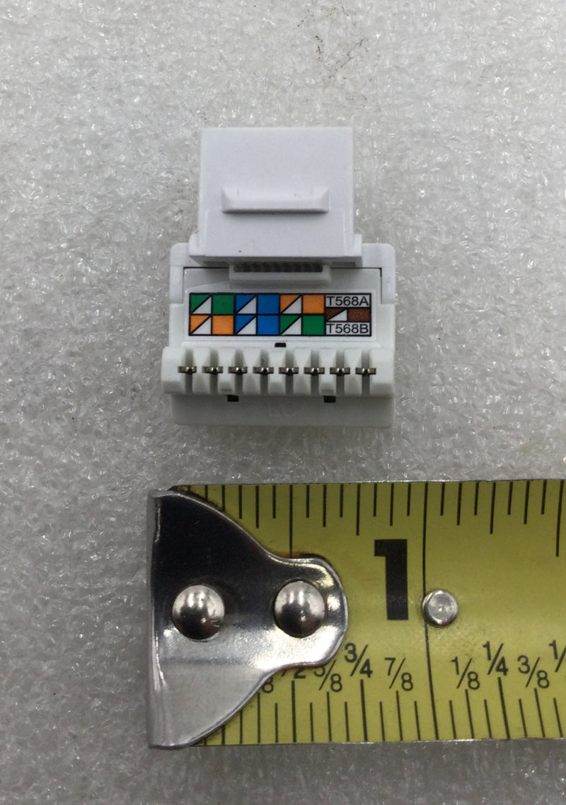 Allen Tel Products AT55-15 Enhanced Cat 5E Jack Module White