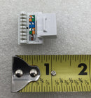 Allen Tel Products AT55-15 Enhanced Cat 5E Jack Module White
