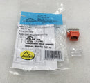 Allen Tel Products AT55-16 Enhanced Cat 5E Jack Module Orange