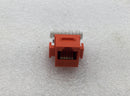 Allen Tel Products AT55-16 Enhanced Cat 5E Jack Module Orange