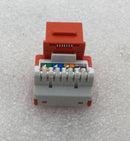Allen Tel Products AT55-16 Enhanced Cat 5E Jack Module Orange