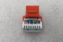 Allen Tel Products AT55-16 Enhanced Cat 5E Jack Module Orange