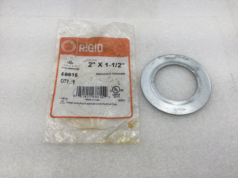 Reducing Washer Halex 68615 2" X 1-1/2" Plated Steel