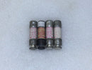 Gould TR10R 10 Amp 250V Time Delay Class RK5 Fuse - Aluminum Cap - Lot of 4