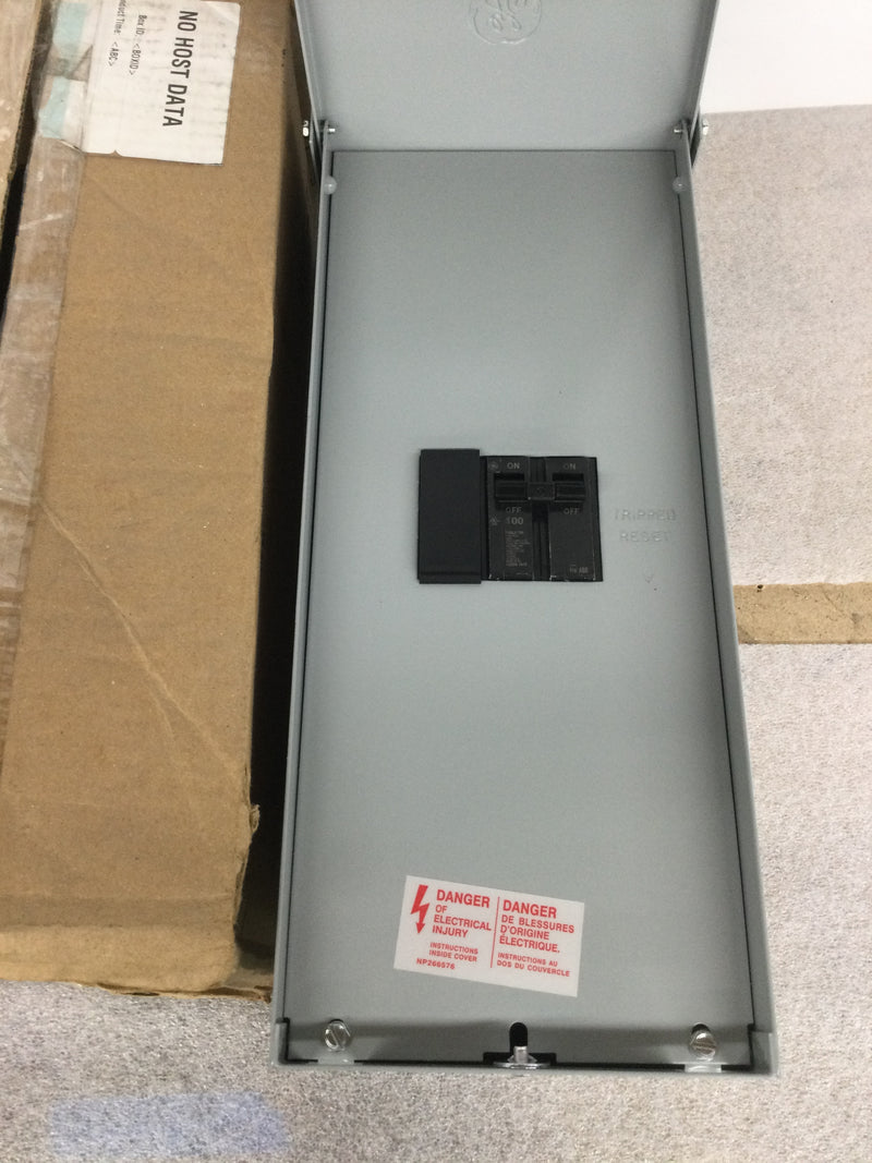 GE General Electric TQL100REP 100 Amp 240Vac Type 3R Enclosure